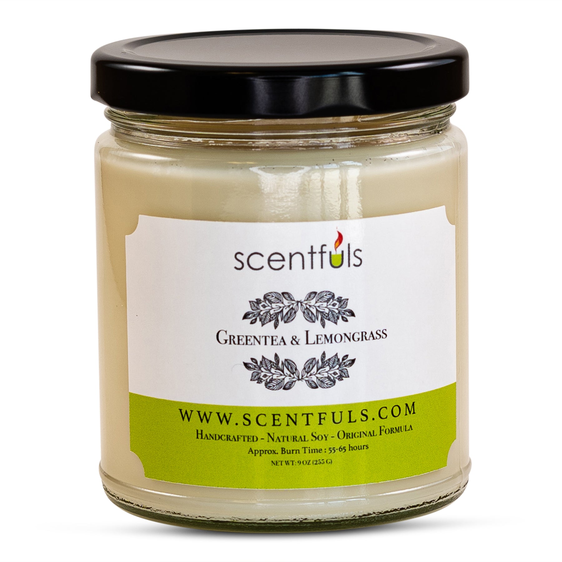 GREENTEA & LEMONGRASS SOY CANDLE