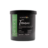Taurus Zodiac Constellation Candle