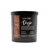 Virgo Zodiac Constellation Candle