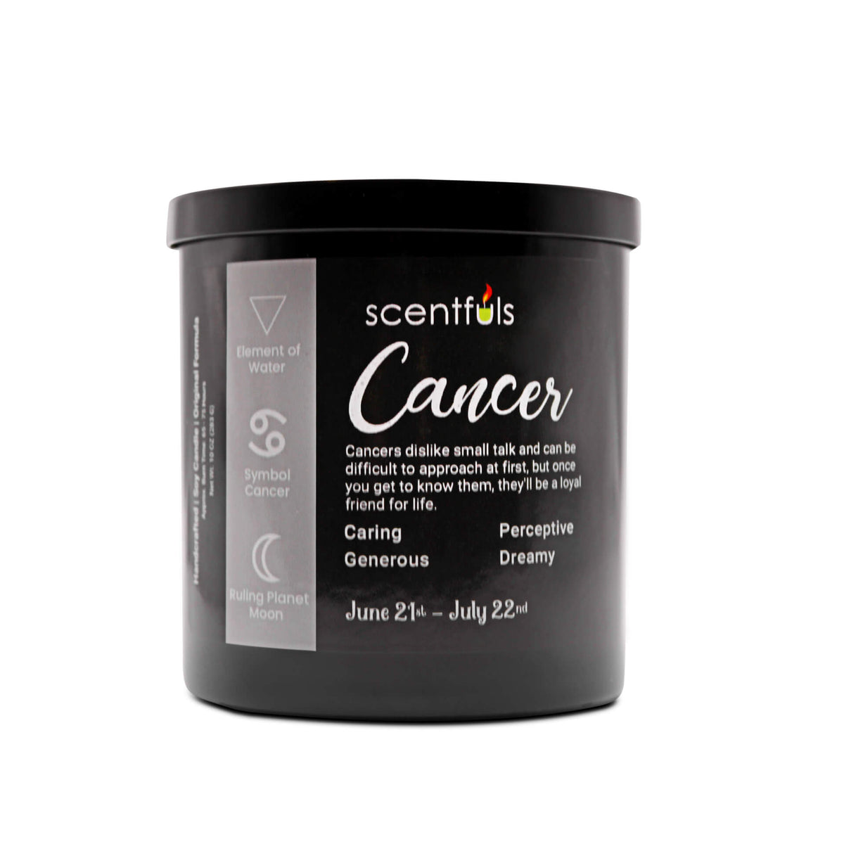 Cancer Zodiac Constellation Candle