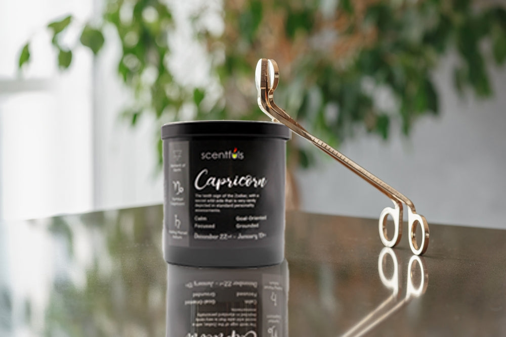 Capricorn Zodiac Constellation Candle