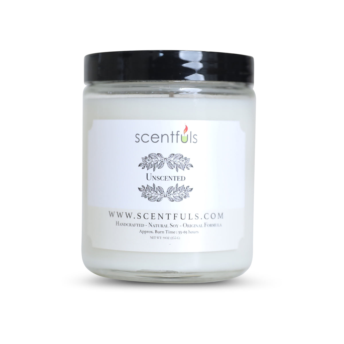 UNSCENTED SOY CANDLE