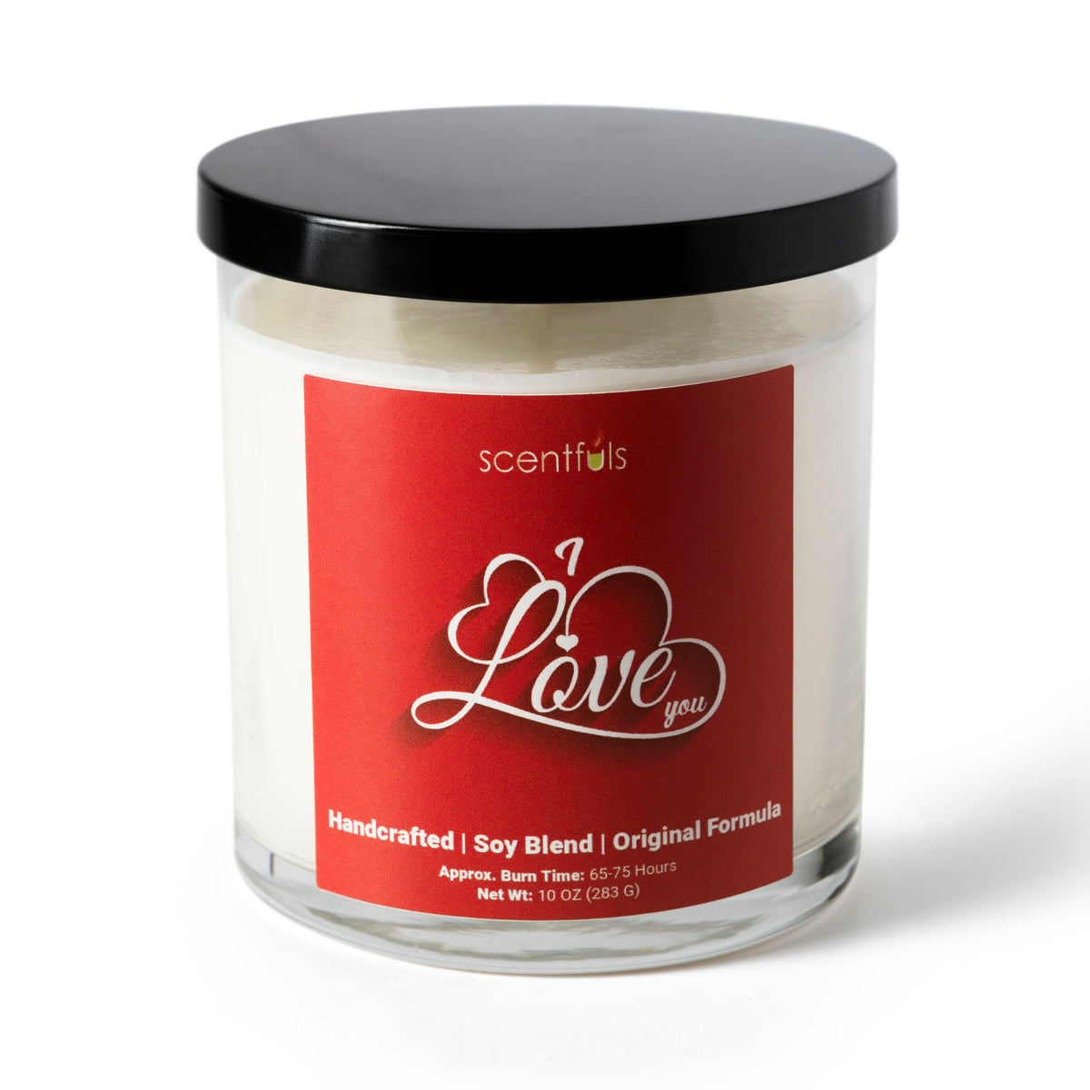 I Love You Candle