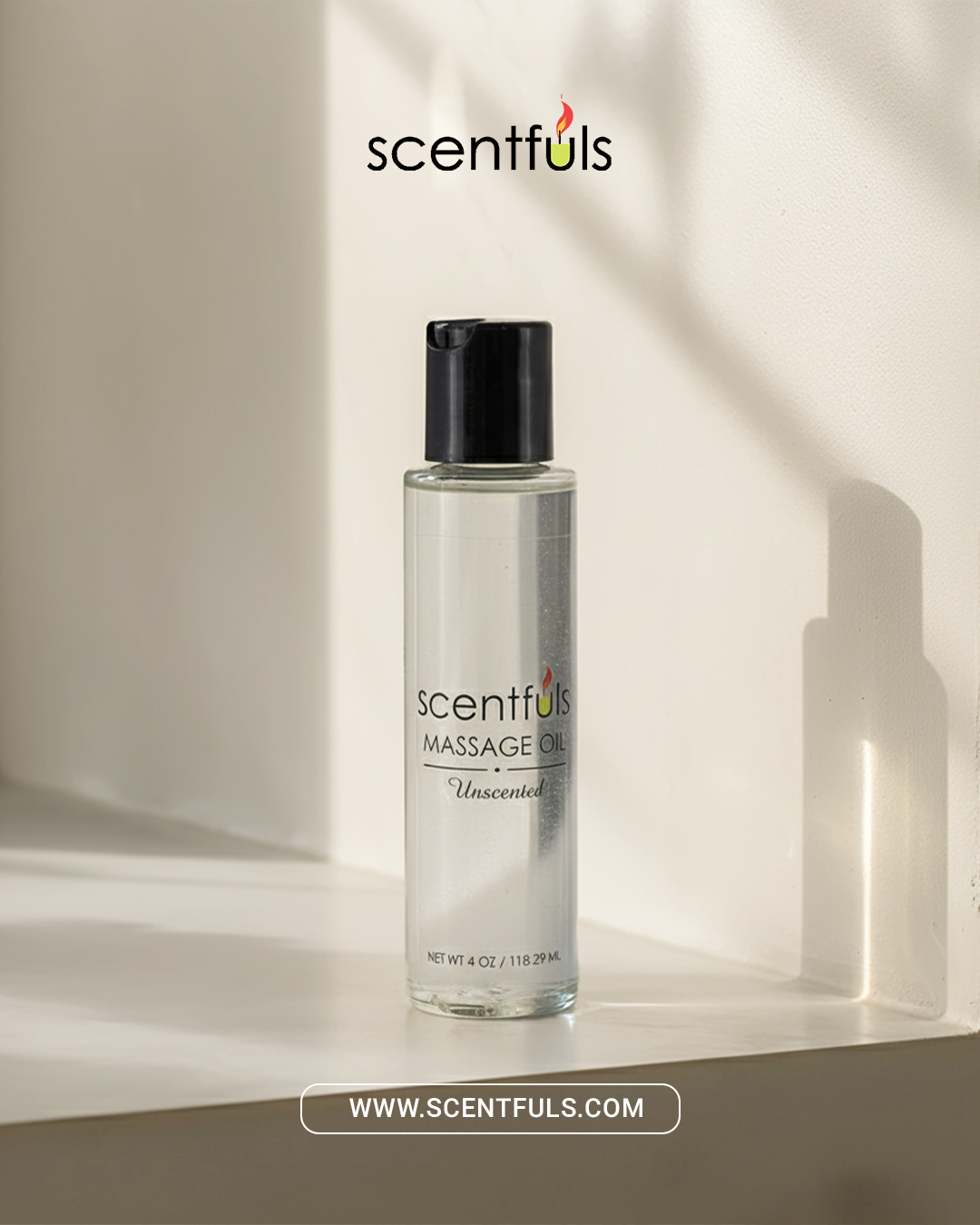 Unscented Body & Massage Oil