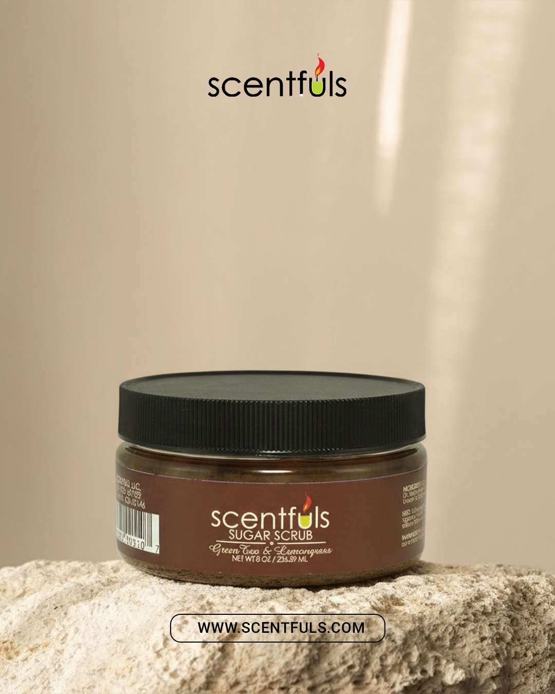 GreenTea & Lemongrass Sugar Scrub